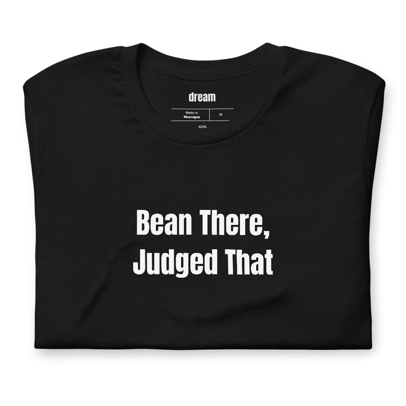Bean There, Judged That