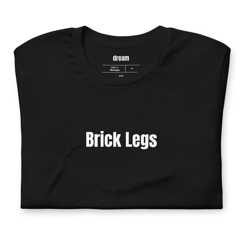 Brick Legs - Triathlon t-shirt