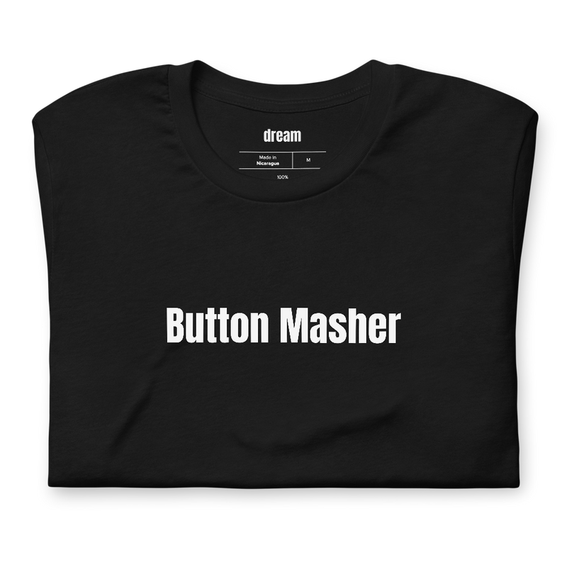 Button Masher - Gamer Life t-shirt