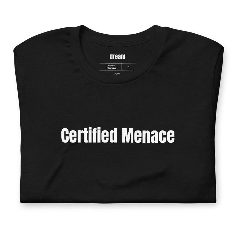 Certified Menace