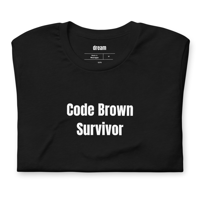 Code Brown Survivor - Night Shift Nurses t-shirt