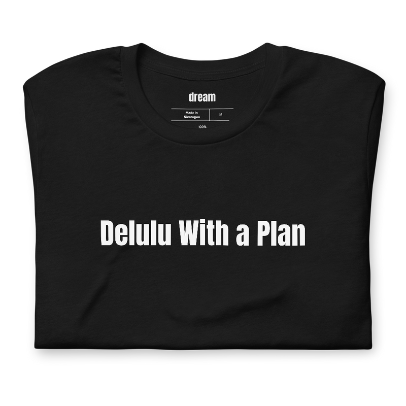 Delulu With a Plan - Delulu Dating t-shirt
