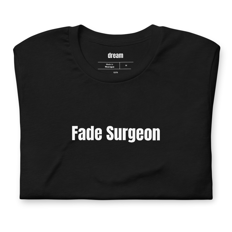 Fade Surgeon - Barbershop t-shirt