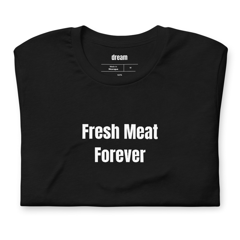 Fresh Meat Forever - Roller Derby t-shirt