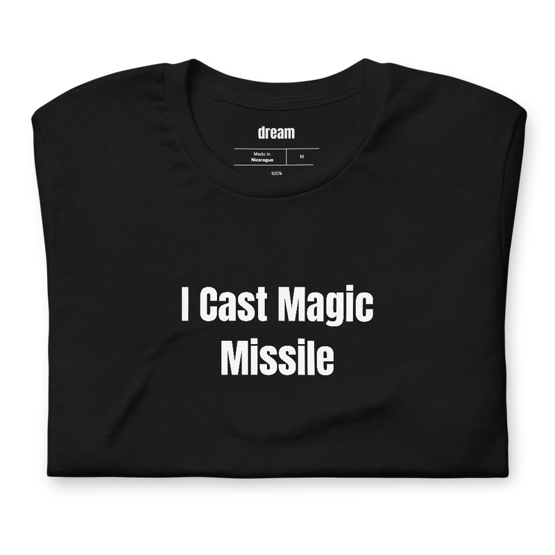 I Cast Magic Missile