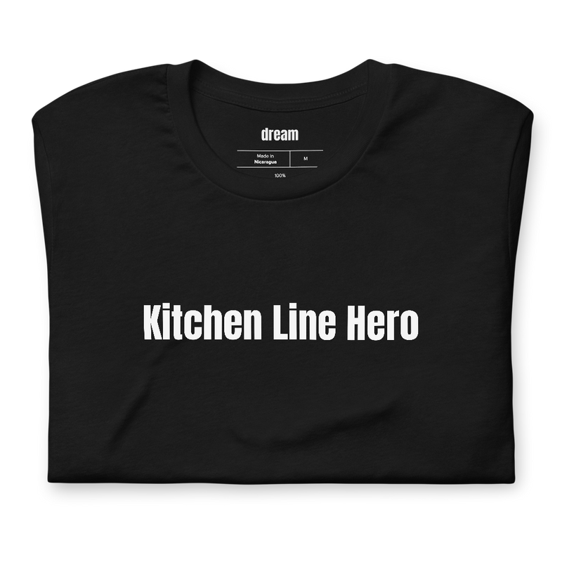 Kitchen Line Hero - Pickleball Player Pride t-shirt