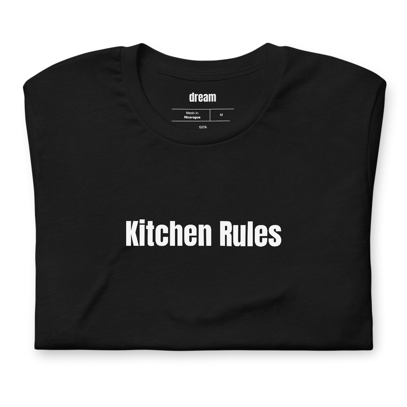 Kitchen Rules - Pickleball Player Pride t-shirt