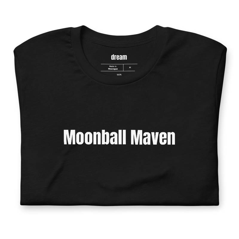 Moonball Maven - Court Language t-shirt
