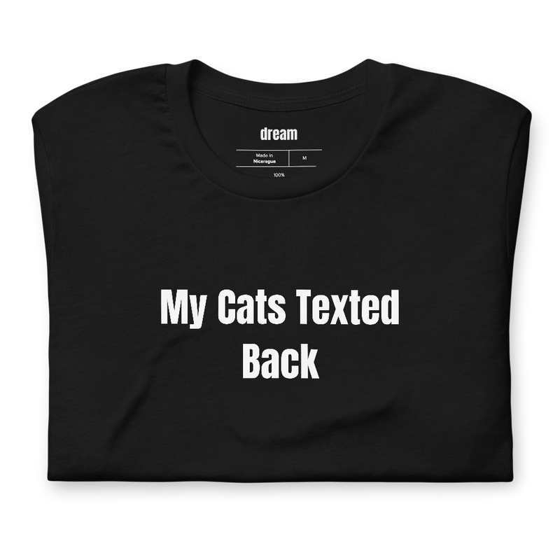 My Cats Texted Back