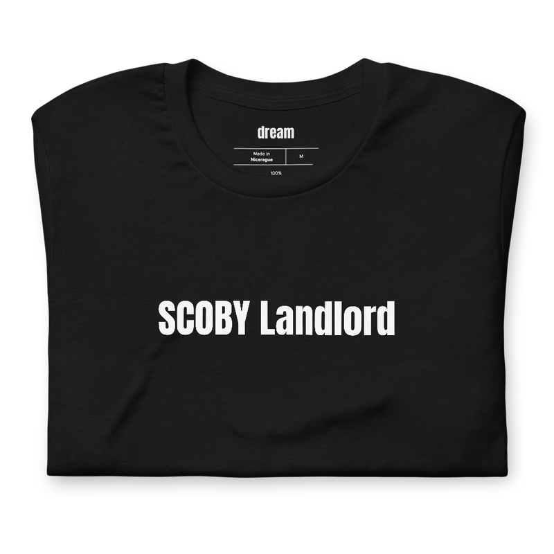 SCOBY Landlord - Home Fermentation t-shirt