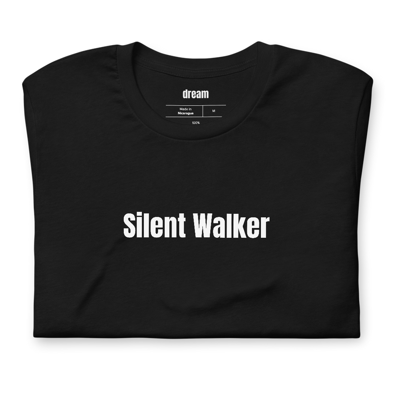 Silent Walker - Silent Walking Club t-shirt