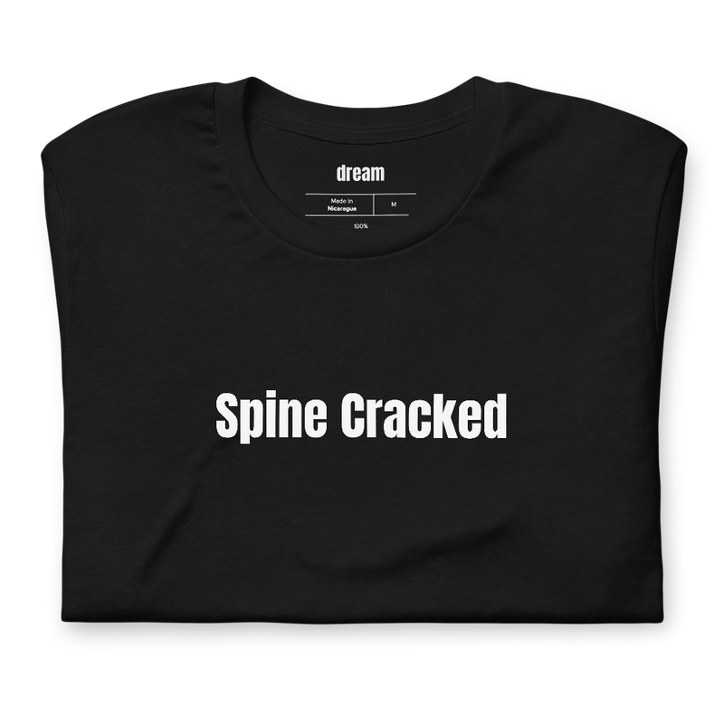 Spine Cracked