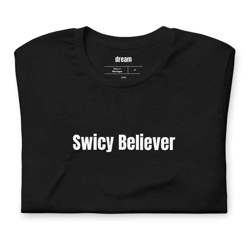 Swicy Believer - Swicy Foods t-shirt
