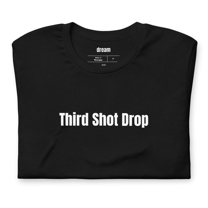 Third Shot Drop - Pickleball Player Pride t-shirt
