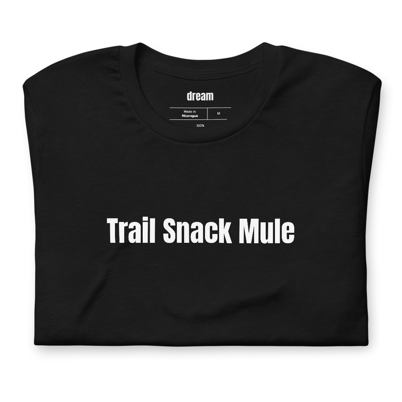 Trail Snack Mule - Trail Crew t-shirt