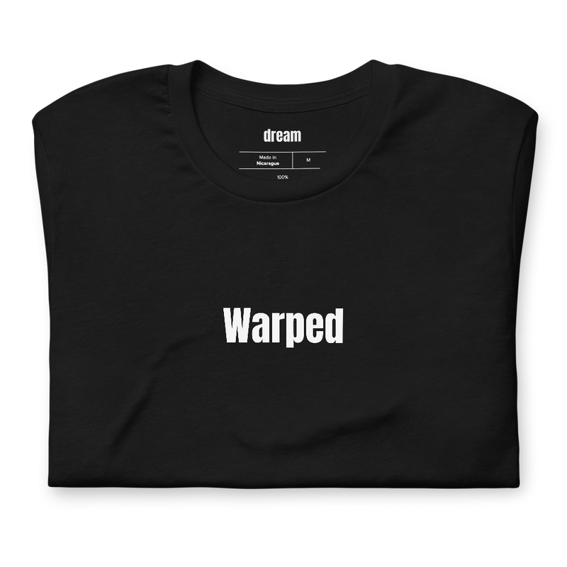Warped - Pottery t-shirt