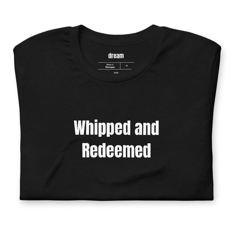 Whipped and Redeemed - Cottage Cheese Renaissance t-shirt