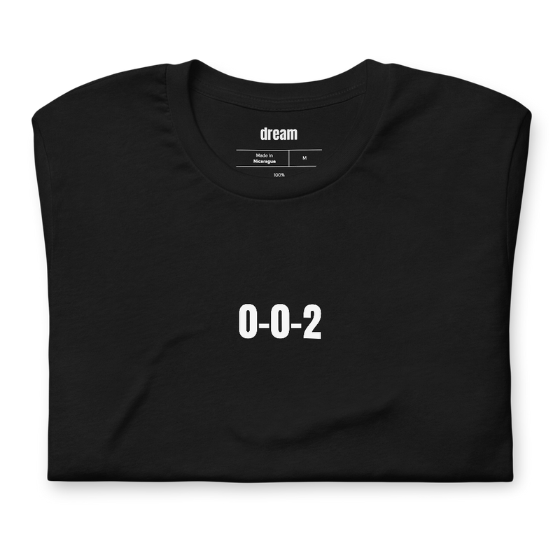 0-0-2 - Pickleball Player Pride t-shirt