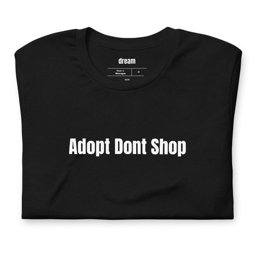 Adopt Dont Shop