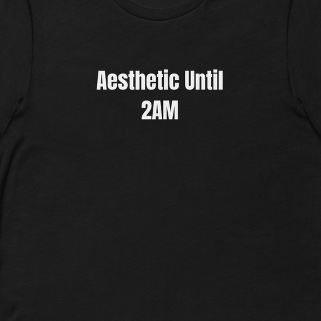 Aesthetic Until 2AM - Night Shift Delinquents t-shirt