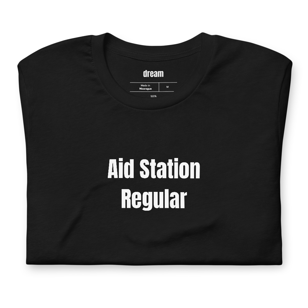 Aid Station Regular - Ultra Running t-shirt