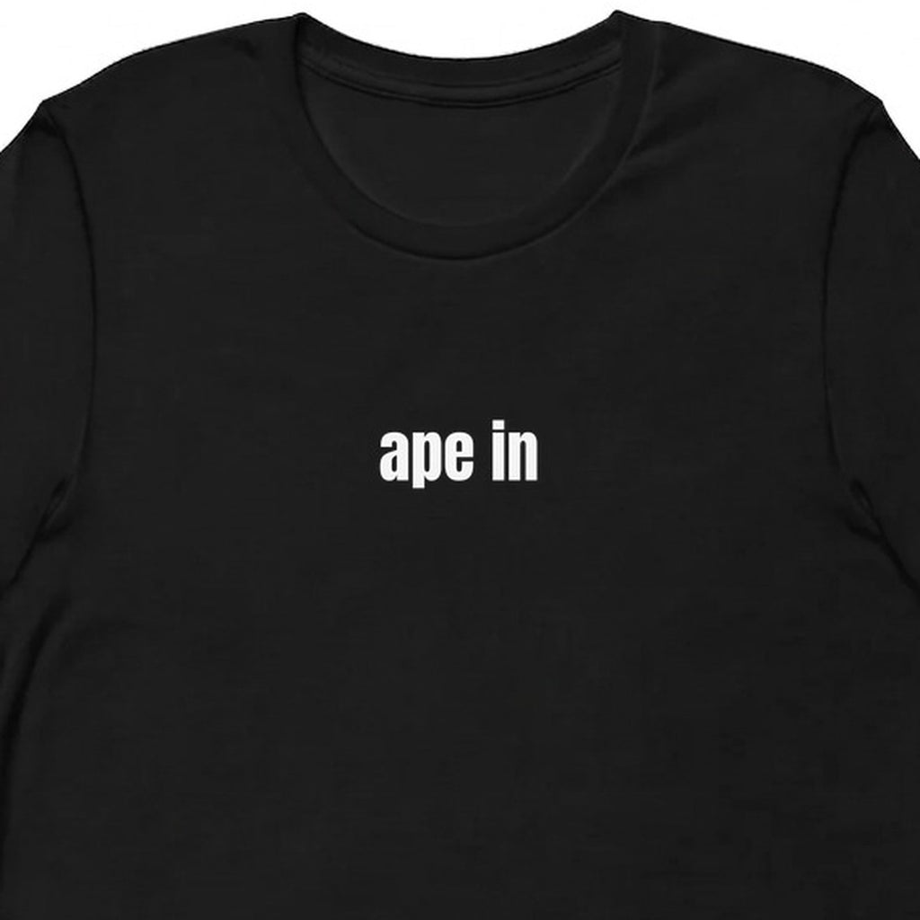 ape in - Crypto t-shirt