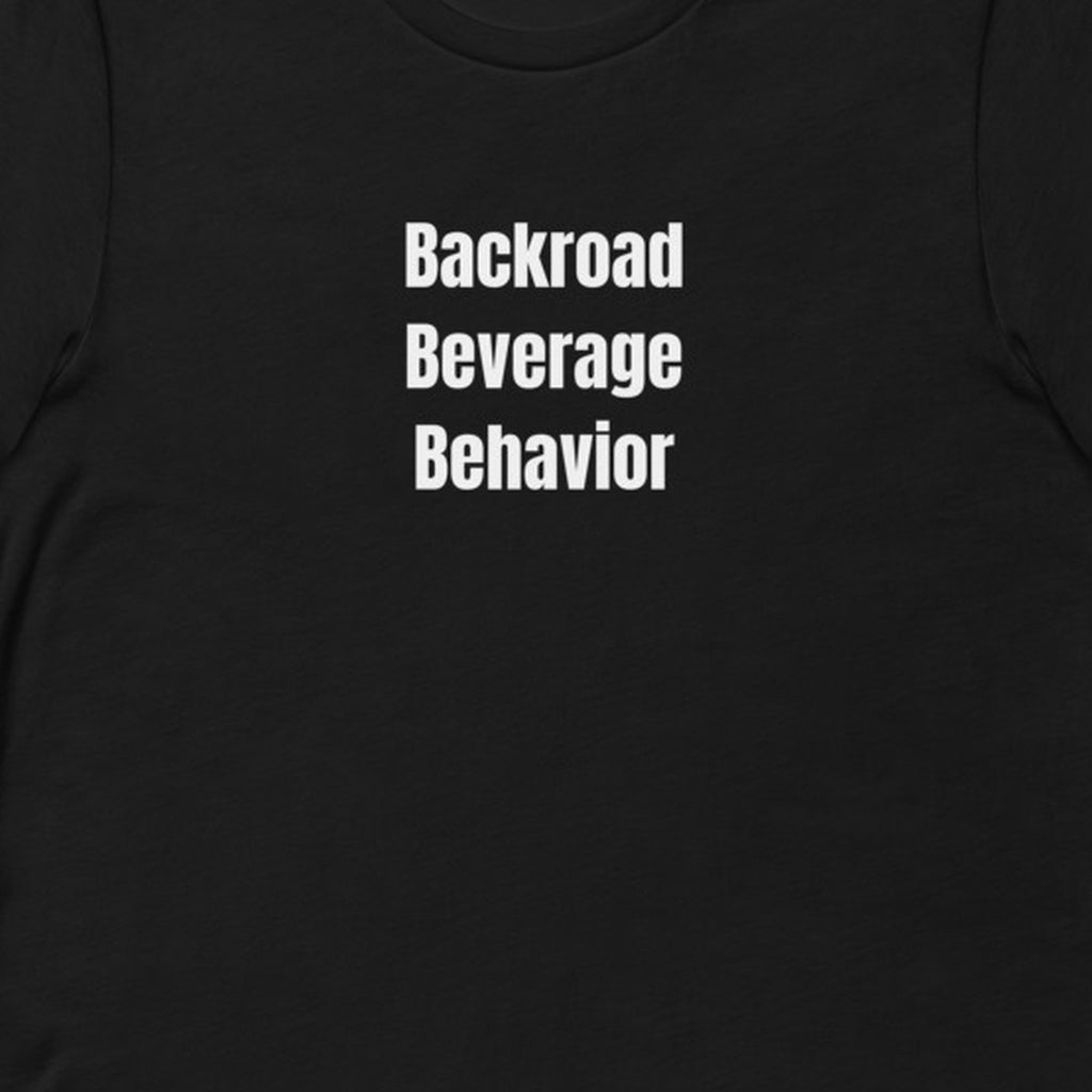 Backroad Beverage Behavior - Gas Station Aesthetic t-shirt
