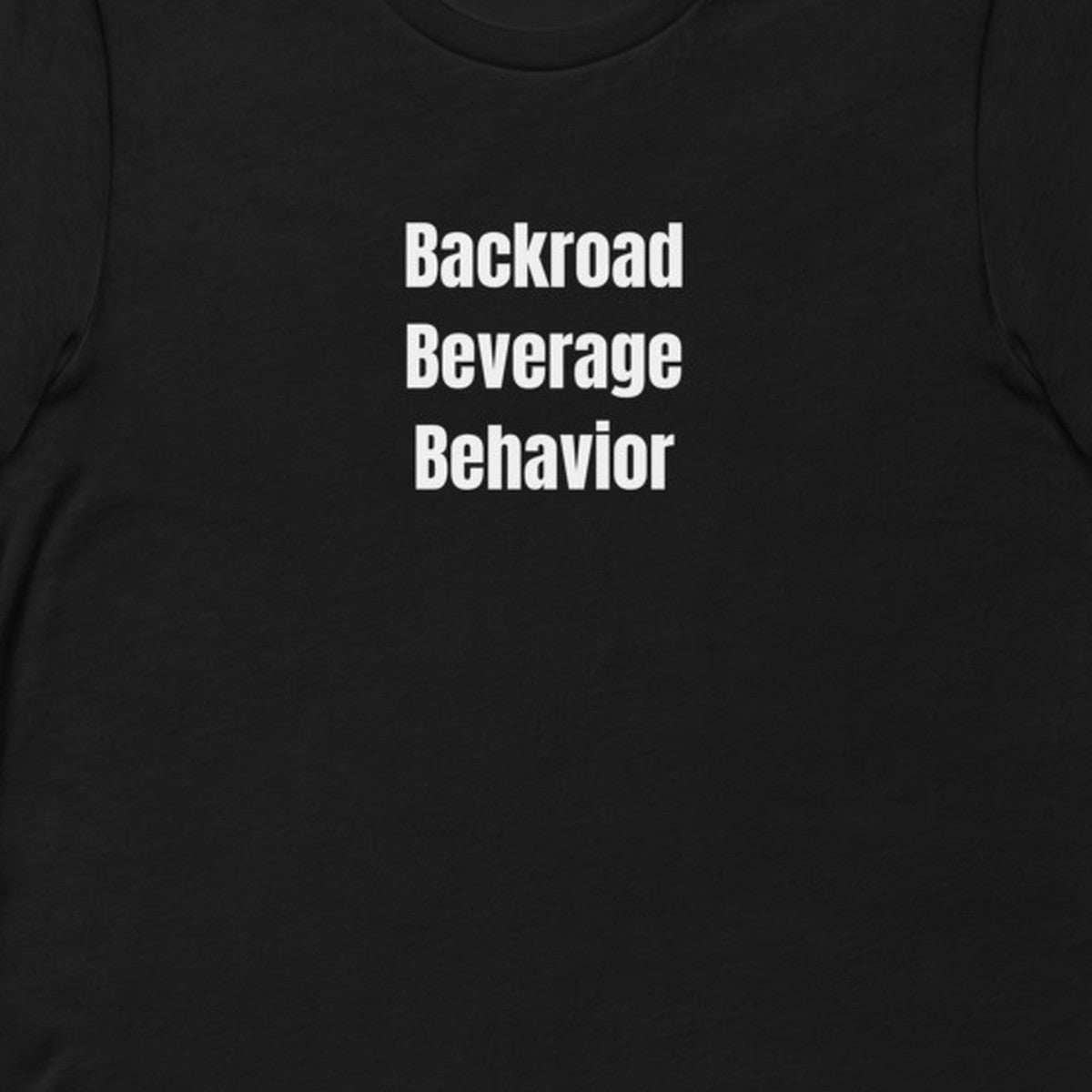 Backroad Beverage Behavior - Gas Station Aesthetic t-shirt