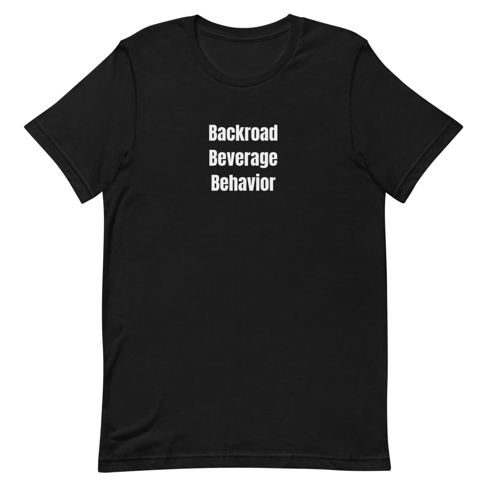 Backroad Beverage Behavior - Gas Station Aesthetic t-shirt