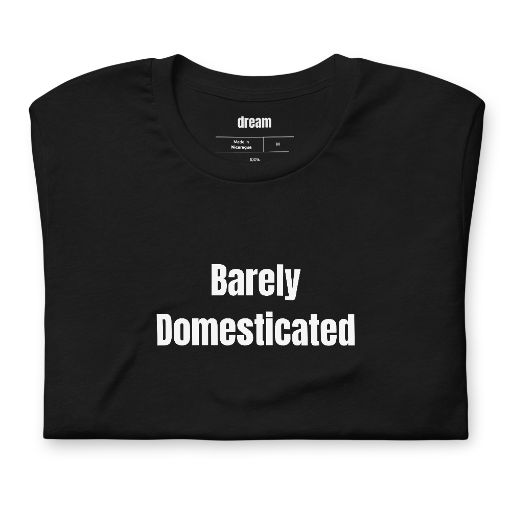 Barely Domesticated