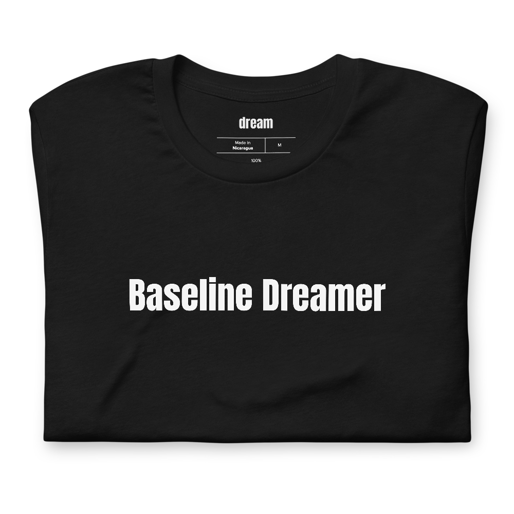 Baseline Dreamer - Pickleball Player Pride t-shirt