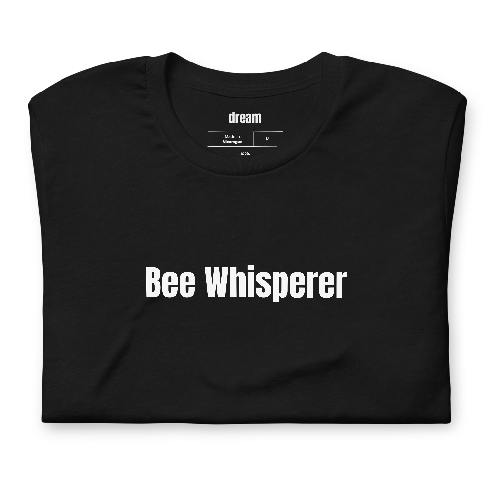 Bee Whisperer - Beekeeping t-shirt