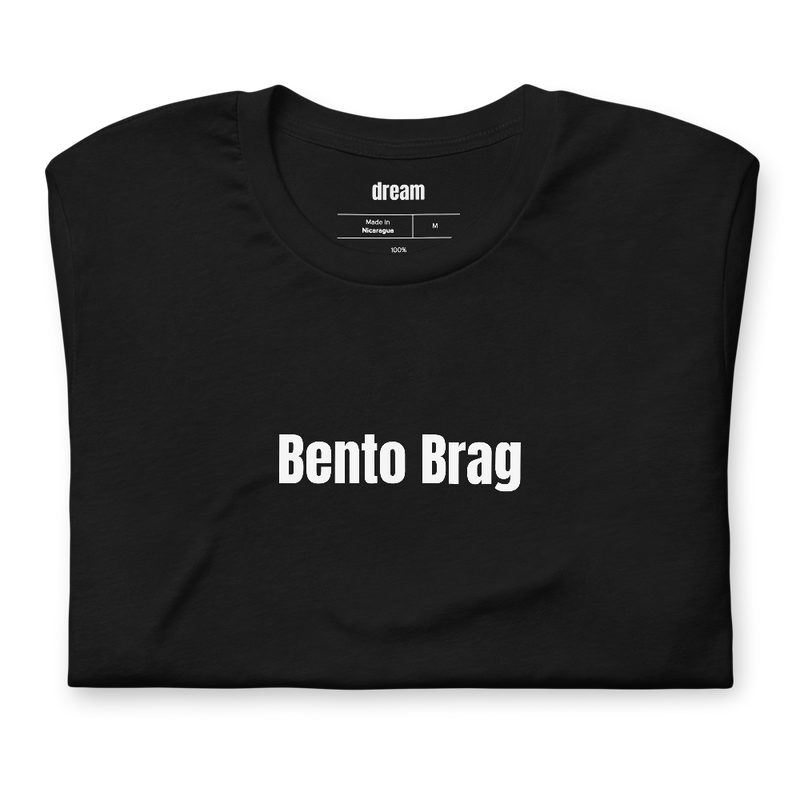 Bento Brag - Adult Bento t-shirt