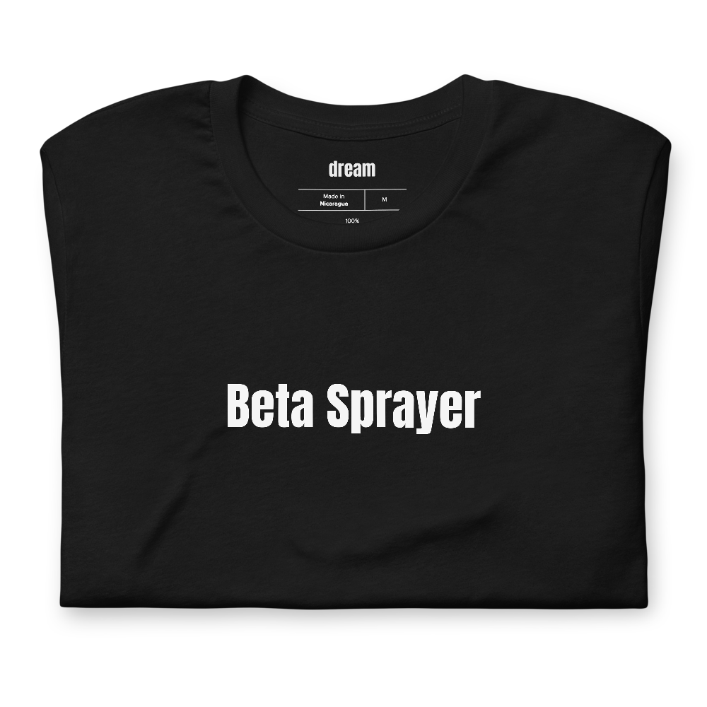 Beta Sprayer - Climbing Gym t-shirt