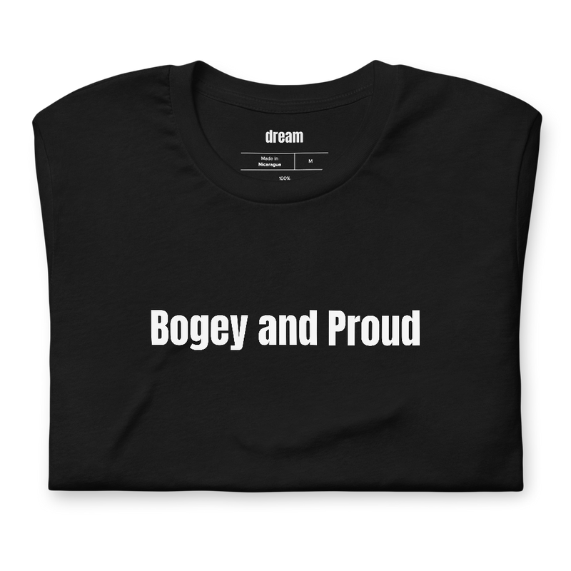 Bogey and Proud - Golf Dad t-shirt