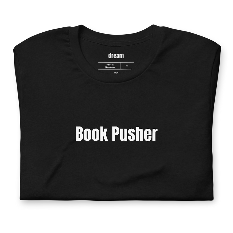 Book Pusher - Librarians t-shirt