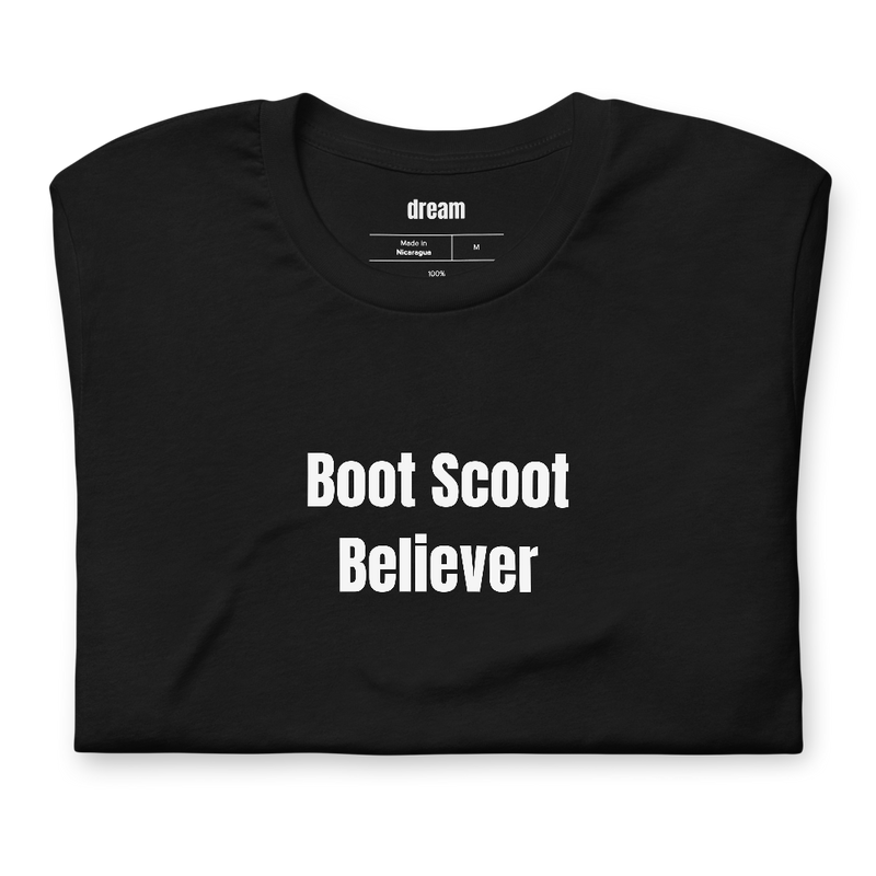 Boot Scoot Believer - Line Dancing Revival t-shirt