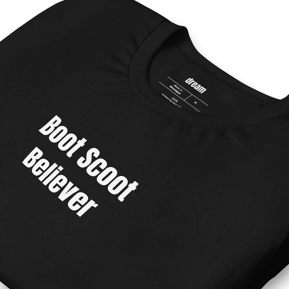 Boot Scoot Believer - Line Dancing Revival t-shirt
