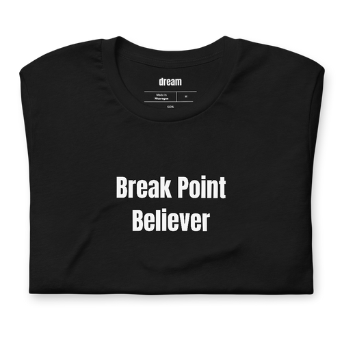 Break Point Believer - Court Slang t-shirt