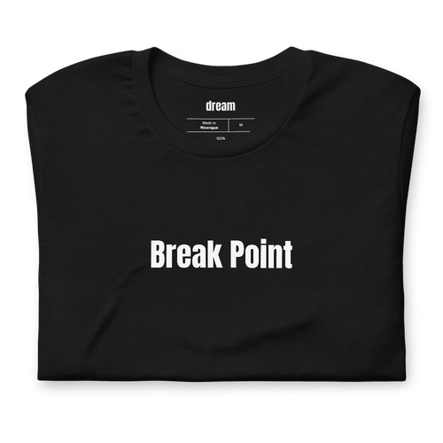 Break Point - Court Slang t-shirt