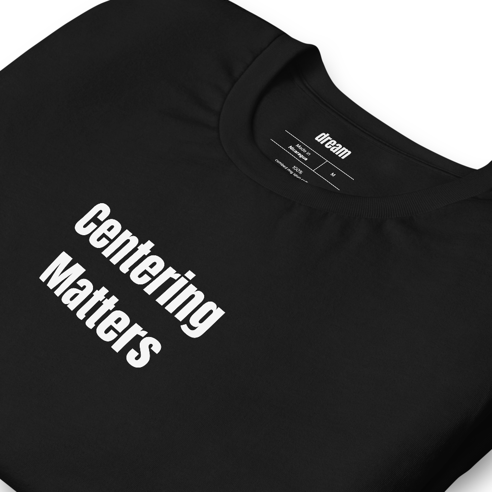 Centering Matters - Trading Card Collecting t-shirt