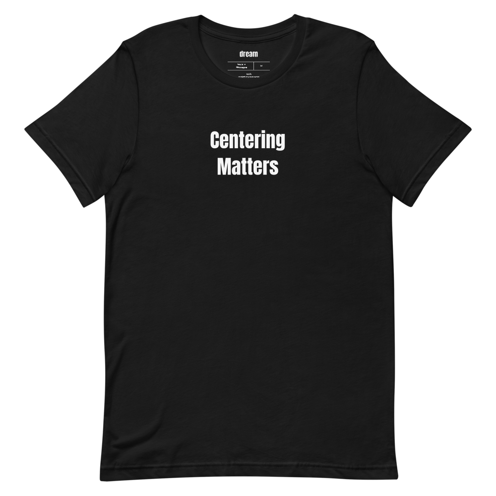 Centering Matters - Trading Card Collecting t-shirt