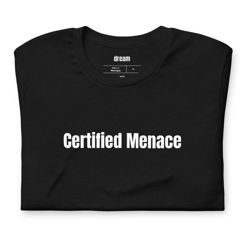 Certified Menace