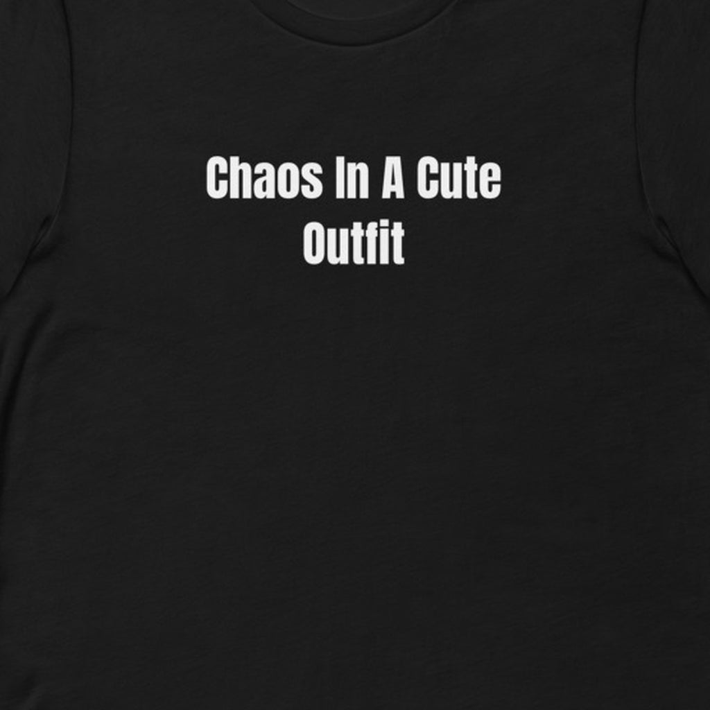 Chaos In A Cute Outfit - Chaos Brunch Club t-shirt