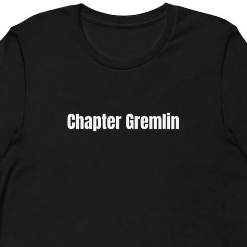 Chapter Gremlin - Bookworm t-shirt