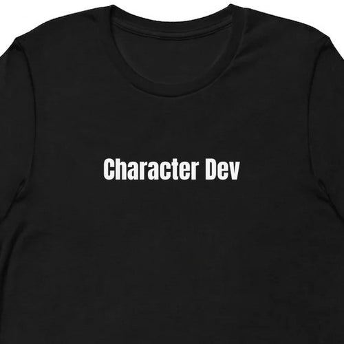 Character Dev - Bookworm t-shirt
