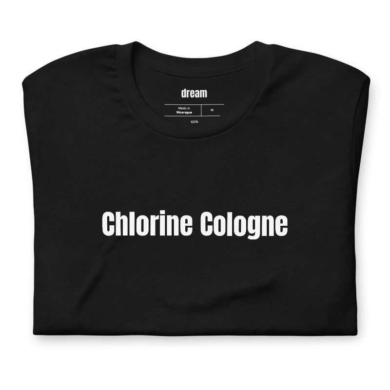 Chlorine Cologne - Masters Swimmers t-shirt