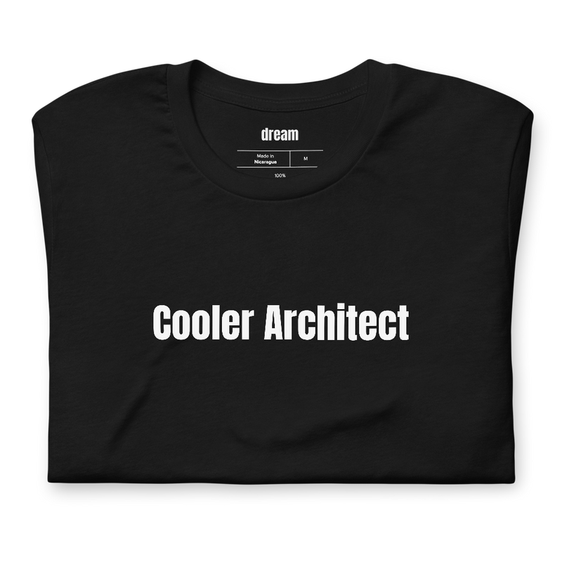 Cooler Architect - Cookout Crew t-shirt
