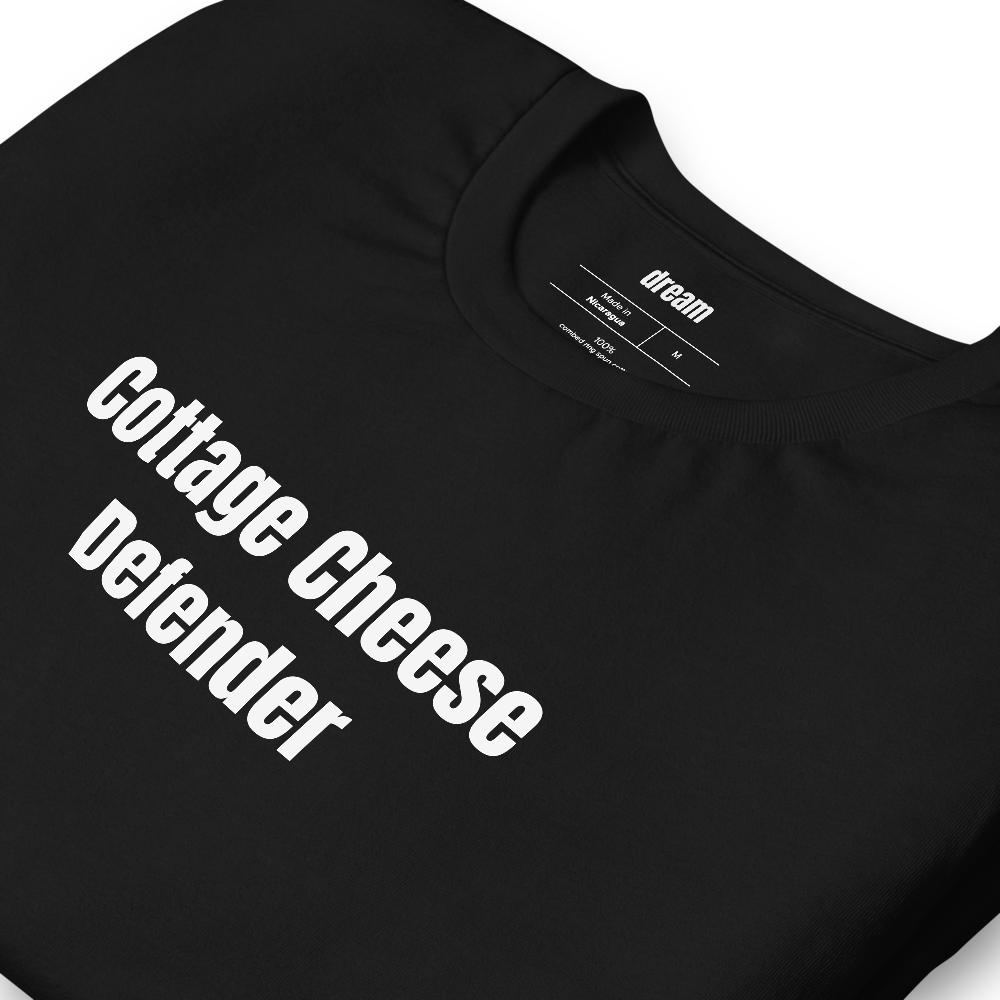 Cottage Cheese Defender - High Protein Kitchen t-shirt