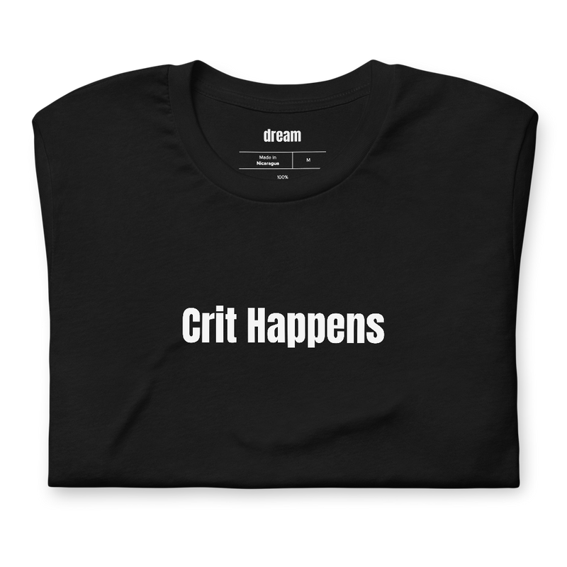 Crit Happens